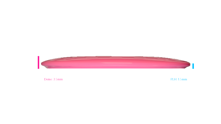 Westside Discs Tournament Vellamo Midrange Profile View