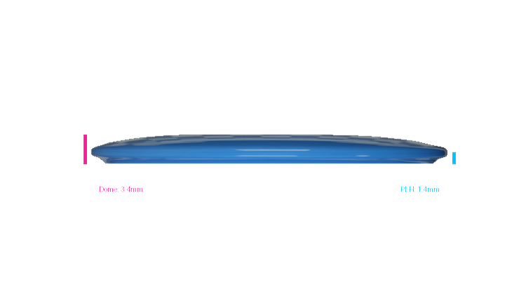Westside Discs Tournament Vellamo Midrange Profile View