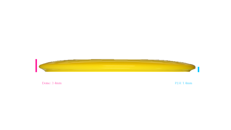 Westside Discs Tournament Vellamo Midrange Profile View