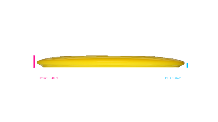 Westside Discs Tournament Vellamo Midrange Profile View