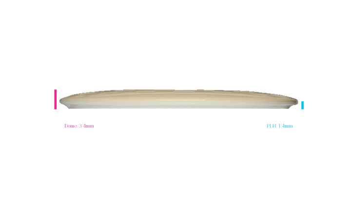 Westside Discs Tournament Vellamo Midrange Profile View