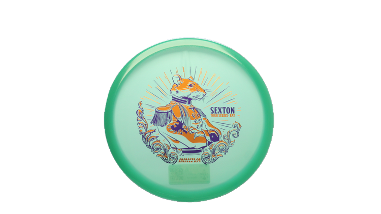 Innova 2026 Nate Sexton Tour Series Proto Glow Champion Rat Midrange Front View
