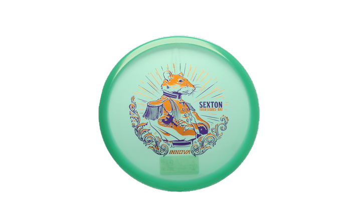 Innova 2026 Nate Sexton Tour Series Proto Glow Champion Rat Midrange Front View