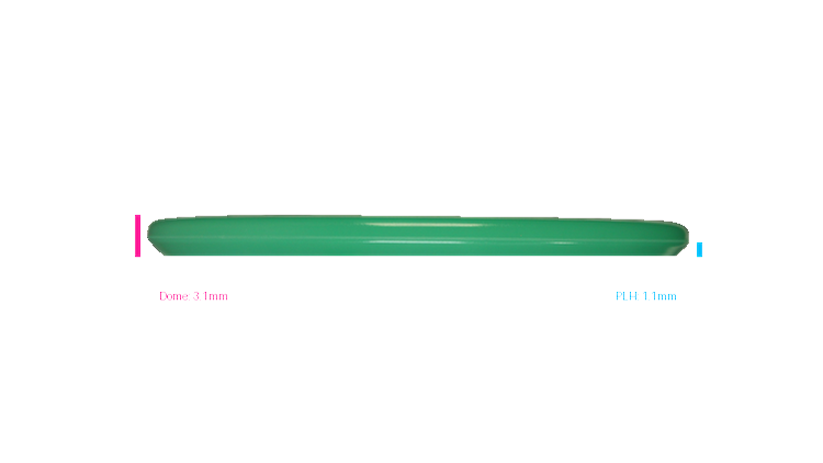Innova 2026 Nate Sexton Tour Series Proto Glow Champion Rat Midrange Profile View