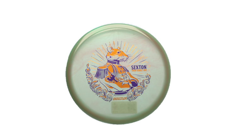 Innova 2026 Nate Sexton Tour Series Proto Glow Champion Rat Midrange Front View
