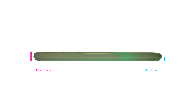 Innova 2026 Nate Sexton Tour Series Proto Glow Champion Rat Midrange Profile View
