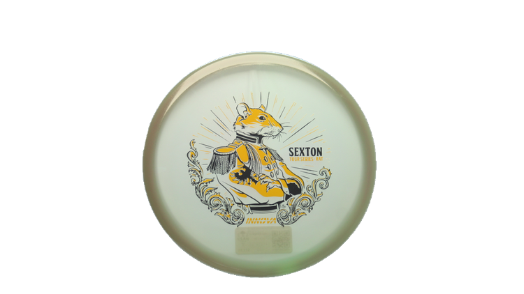 Innova 2026 Nate Sexton Tour Series Proto Glow Champion Rat Midrange Front View