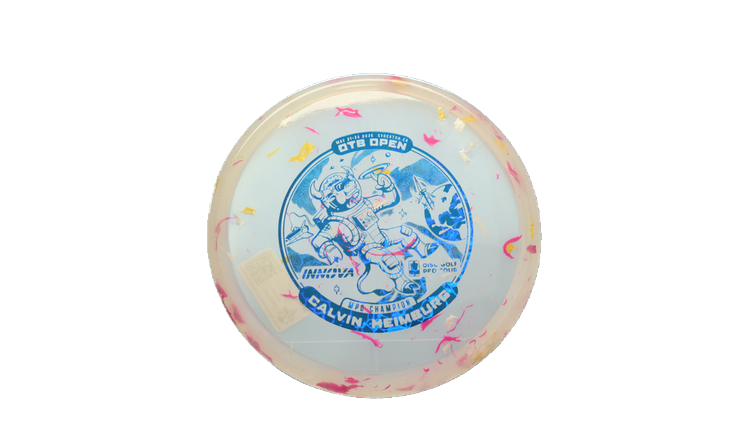 Innova 2026 Calvin Heimburg Commemorative Party Time Toro Midrange Front View