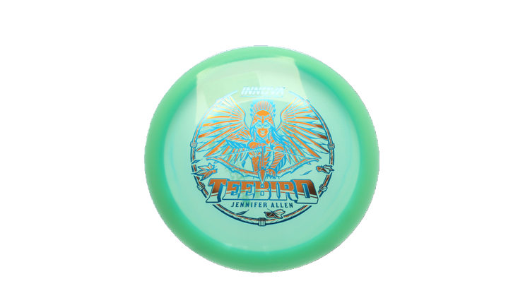 Innova 2026 Jen Allen Tour Series Proto Glow Champion Teebird Fairway Driver Front View