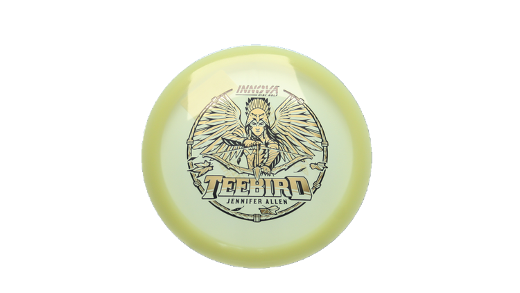 Innova 2026 Jen Allen Tour Series Proto Glow Champion Teebird Fairway Driver Front View