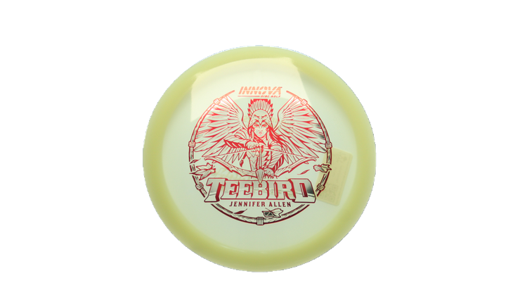 Innova 2026 Jen Allen Tour Series Proto Glow Champion Teebird Fairway Driver Front View