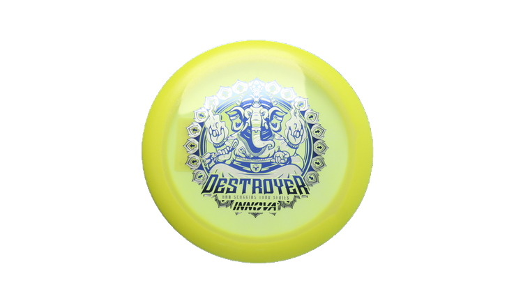Innova 2026 Ohn Scoggins Tour Series Proto Glow Halo Champion Destroyer Distance Driver Front View