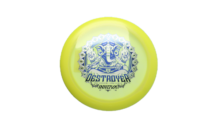 Innova 2026 Ohn Scoggins Tour Series Proto Glow Halo Champion Destroyer Distance Driver Front View