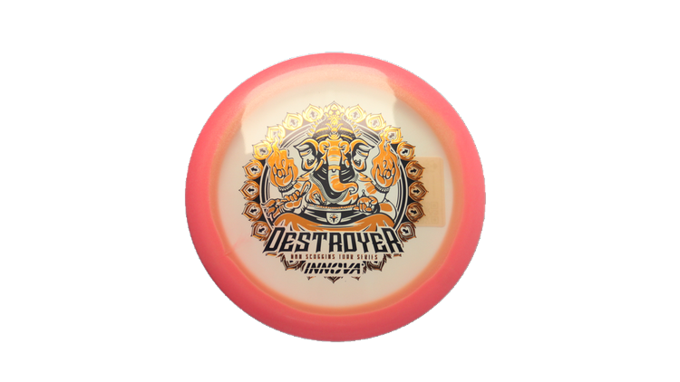 Innova 2026 Ohn Scoggins Tour Series Proto Glow Halo Champion Destroyer Distance Driver Front View