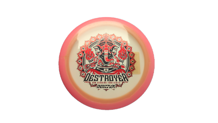 Innova 2026 Ohn Scoggins Tour Series Proto Glow Halo Champion Destroyer Distance Driver Front View
