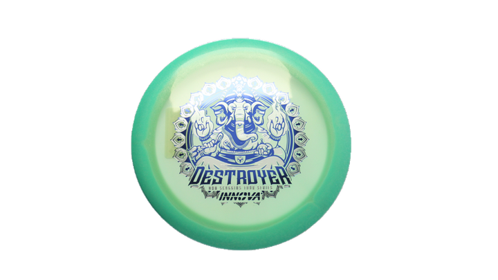 Innova 2026 Ohn Scoggins Tour Series Proto Glow Halo Champion Destroyer Distance Driver Front View