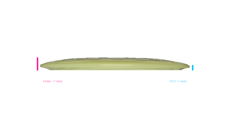 Innova 2026 Jen Allen Tour Series Proto Glow Champion Teebird Fairway Driver Profile View