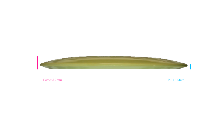 Discraft WBO 2022 ESP Swirl Undertaker Fairway Driver Profile View
