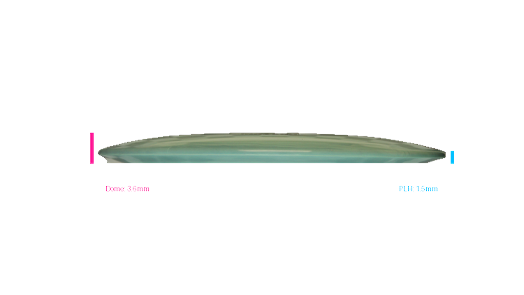 Discraft WBO 2022 ESP Swirl Undertaker Fairway Driver Profile View