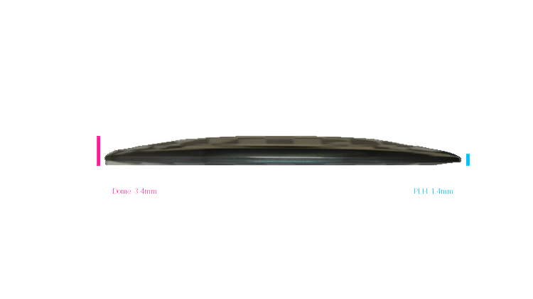 Dynamic Discs WBO Lucid-X Chameleon Raider Distance Driver Profile View