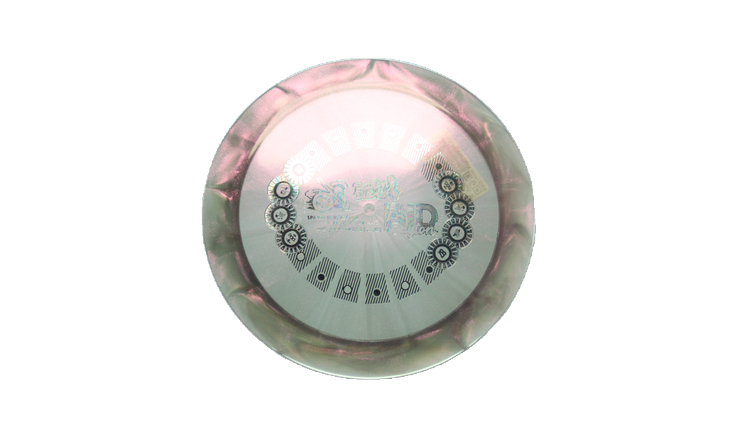 Dynamic Discs WBO Lucid-X Chameleon Sheriff Distance Driver Front View
