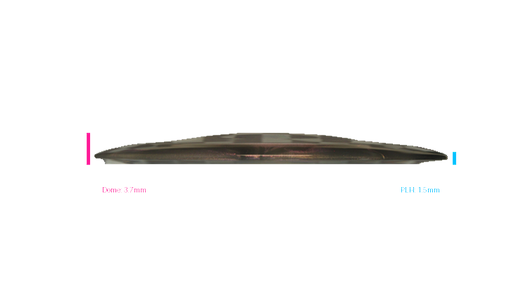 Dynamic Discs WBO Lucid-X Chameleon Sheriff Distance Driver Profile View