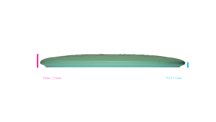 Innova 2020 Ohio Games DX Roc Midrange Profile View