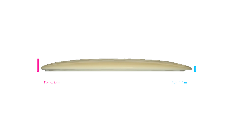 Latitude 64 2024 BYOP Peanut Butter and Jelly Opto Diamond Fairway Driver Profile View