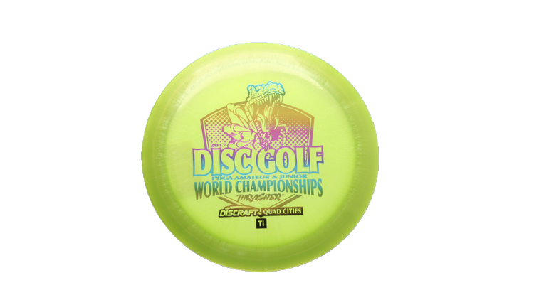 Discraft Junior Worlds Titanium Thrasher Distance Driver Front View