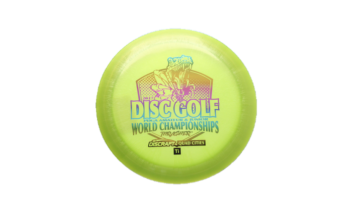 Discraft Junior Worlds Titanium Thrasher Distance Driver Front View