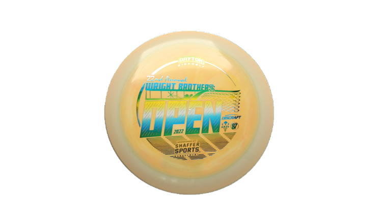 Discraft WBO 2022 ESP Swirl Thrasher Distance Driver Front View
