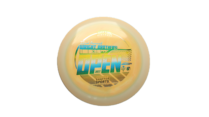 Discraft WBO 2022 ESP Swirl Thrasher Distance Driver Front View