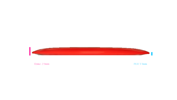 Discraft Old Stamp Z Thrasher Distance Driver Profile View