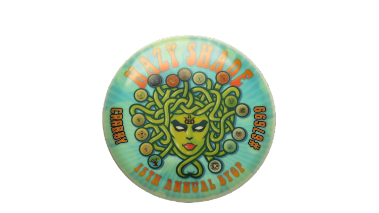Dynamic Discs BYOP DyeMax Emac Truth Midrange Front View