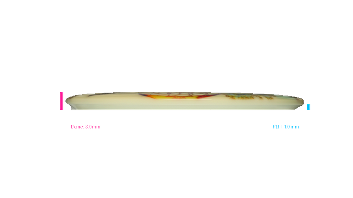 Dynamic Discs BYOP DyeMax Emac Truth Midrange Profile View