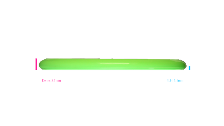 Discmania Innova Made BYOP S-Line P3x Putter Profile View