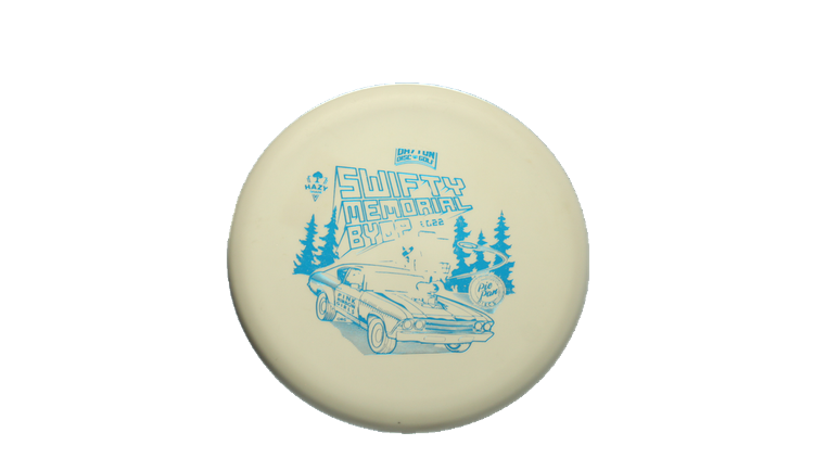 Pie Pan Discs Swifty Eggs-Out Butter Line Glow Bagger Putter Front View