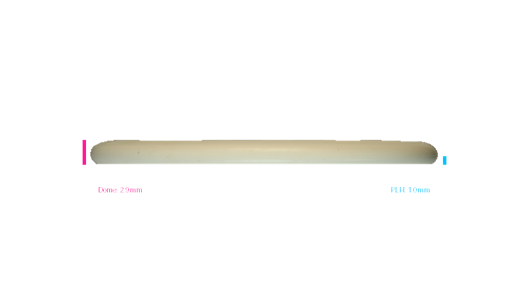 Pie Pan Discs Swifty Eggs-Out Butter Line Glow Bagger Putter Profile View