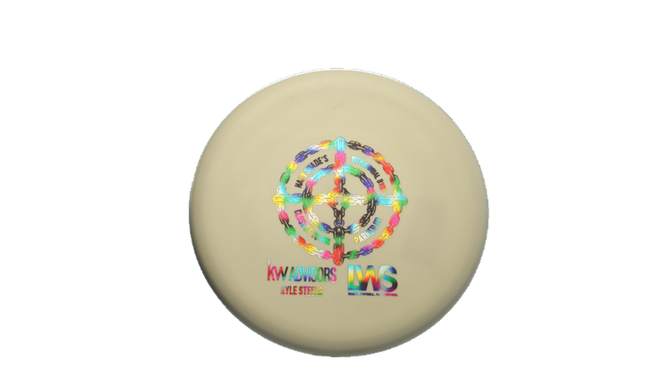 Pie Pan Discs LWS Butter Line Bagger Putter Front View