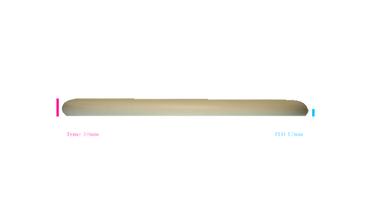 Pie Pan Discs LWS Butter Line Bagger Putter Profile View