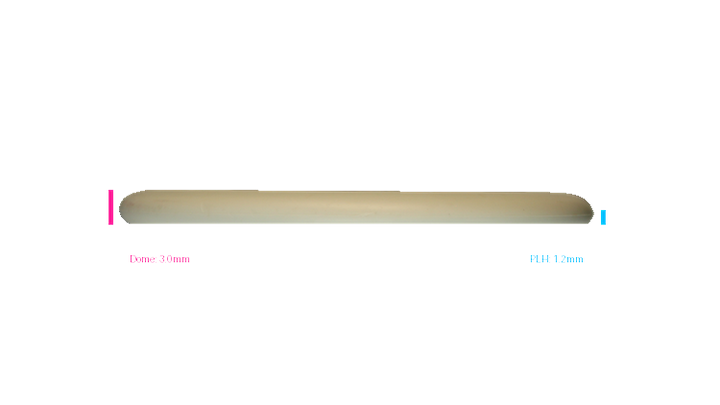 Pie Pan Discs LWS Butter Line Bagger Putter Profile View