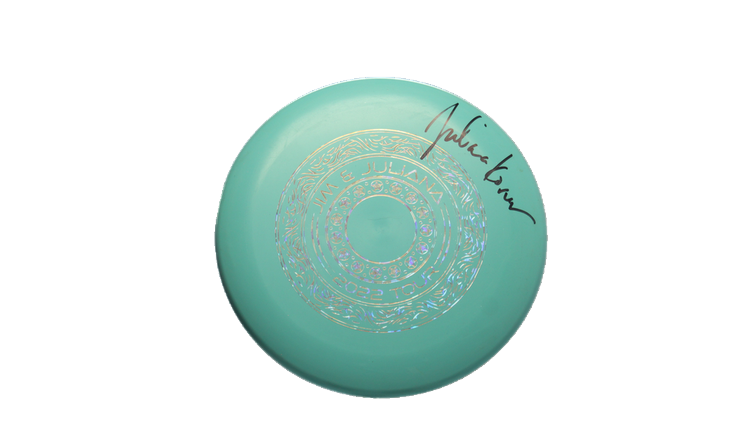 Innova Juliana Korver Autographed JK Pro Aviar-X Putter Front View
