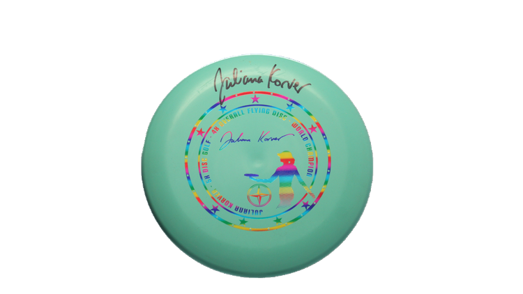 Innova Juliana Korver Autographed JK Pro Aviar-X Putter Front View