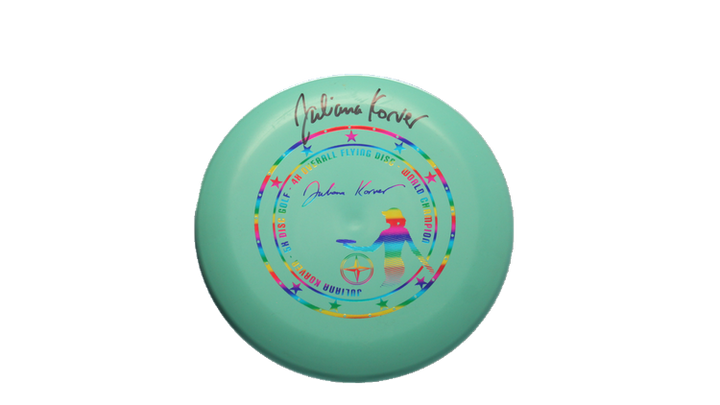 Innova Juliana Korver Autographed JK Pro Aviar-X Putter Front View