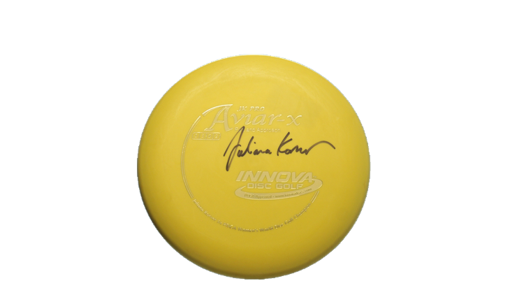 Innova Juliana Korver Autographed JK Pro Aviar-X Putter Front View