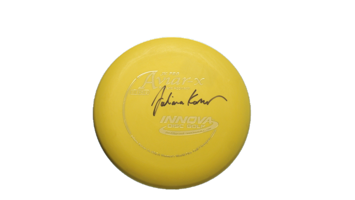 Innova Juliana Korver Autographed JK Pro Aviar-X Putter Front View