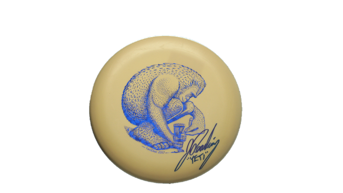 Innova Jay Reading Autographed Glow Yeti Pro Aviar Putter