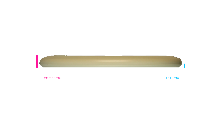 Innova 2020 Dayton Disc Golf JK Pro Glow Aviar-X Putter Profile View
