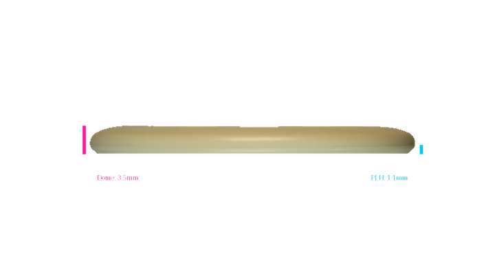Innova 2020 Dayton Disc Golf JK Pro Glow Aviar-X Putter Profile View