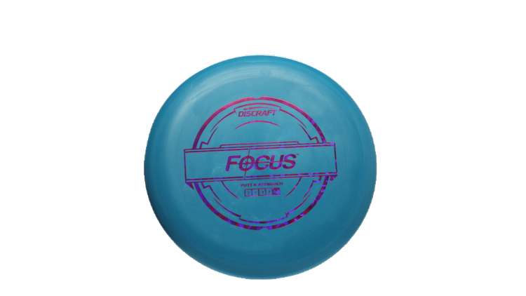 Discraft Putter Line Focus Putter Front View